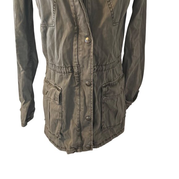 Talula gray hooded snap jacket size XXS - Picture 5 of 7